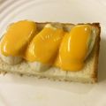 ベティ３'s cooksnap of when they made 簡単朝ご飯！バナナトースト　マヨチーズ.