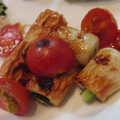 umizora's cooksnap of when they made ちくわキュウリとトマトのオイスター炒め.