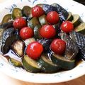 ruris7's cooksnap of when they made 茄子とズッキーニの煮びたし オイスタ風味.