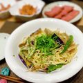 じゅんこぶた's cooksnap of when they made なすオクラみょうがの和風冷製パスタ.
