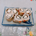 ともえcook's cooksnap of when they made ささみで♪山芋と梅と海苔巻き巻き焼き～☆.