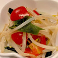 tanachan♡'s cooksnap of when they made レンジで ワカメ・もやし・トマトの和え物.