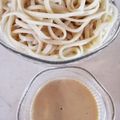 ♬あじさいのレシピ♬'s cooksnap of when they made ごま豆乳だれの冷やしうどん.