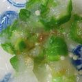 fuu235's cooksnap of when they made ねばねば　おくらのおろしあえ.