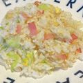 Ｒ３２ＧＴＲ's cooksnap of when they made ベーコンレタス炒飯♪(卵入り).