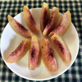 ayuponn24's cooksnap of when they made 教えたい！きれいな桃のむき方.