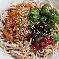 まやしゅうまま's cooksnap of when they made 梅とシソと納豆 de 冷たいお蕎麦.