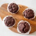 きのみ♡'s cooksnap of when they made ♧米粉のガトーショコラ風マフィン♧.