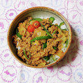 カレンガール's cooksnap of when they made ☆挽き肉とキムピー炒め☆.