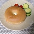 akko♪（＾＾）♪'s cooksnap of when they made 簡単サーモン&クリームチーズのベーグル.