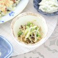 mayumayu★'s cooksnap of when they made もやしときゅうりの塩昆布ナムル風和え物.