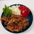 ティモ333's cooksnap of when they made 豚のしょうが焼き.