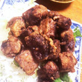 木漏れ日の台所's cooksnap of when they made まぐろ血合いの竜田揚げ.