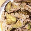 harugon☆'s cooksnap of when they made なすと豚バラのバターポン酢炒め.