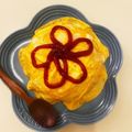 NON♡RAMU's cooksnap of when they made 簡単オムライスの中身　ケチャップライス.