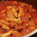 Tama家's cooksnap of when they made ✿もつのトマト煮込み✿.
