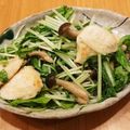 かなりんココりん's cooksnap of when they made ふんわり鶏むね肉と水菜のしょうが炒め.