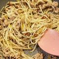 サラ（＾▽＾○）'s cooksnap of when they made もやしとひき肉のピリ辛炒め.