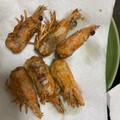 ☆ぽむぽむ☆'s cooksnap of when they made めんつゆで＊海老の頭の唐揚げ＊.
