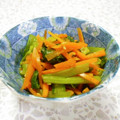 ＠迷子＠'s cooksnap of when they made 簡単♡小松菜と人参の和風ナムル.
