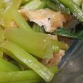 ヨッシーだなも's cooksnap of when they made レンジで2分「小松菜おあげの炊いたん」♡.