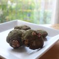 みるく茶's cooksnap of when they made 大人の☆抹茶チョコチップクッキー.