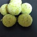 クック0ZX6FY☆'s cooksnap of when they made ピスタチオスノーボールクッキー.