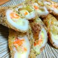 ちーまぐ's cooksnap of when they made チーズがとろ～り★ちくわポテトのフライ.