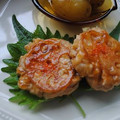 kazz72's cooksnap of when they made 蓮根のはさみ焼き～柚子胡椒風味～.