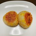 ★まいさん★'s cooksnap of when they made コーンご飯のバター醤油焼きおにぎり.