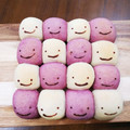 happiness7's cooksnap of when they made スクエア型で２色のちぎりパン★.