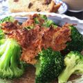 ふたごママちゃん's cooksnap of when they made *ブロッコリーの桜エビブラマヨ焼き*.