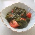 きらり流れ星's cooksnap of when they made トマトとめかぶの酢の物＊ダイエット.