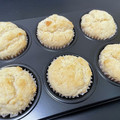 クックLD5QTG☆'s cooksnap of when they made ホケミで簡単☆卵不使用カルピスマフィン。.