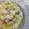 Sachi☆cafe's cooksnap of when they made アボカドクリームの冷製パスタ.