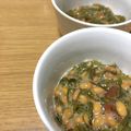 Sac’HiNa's cooksnap of when they made 混ぜるだけ♪めかぶと納豆ねばねば和え.
