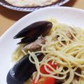 わかポン☆'s cooksnap of when they made コストコのムール貝で絶品簡単パスタ♪.
