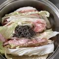 大阪のちゃーちゃん's cooksnap of when they made 豚バラ肉と白菜の塩こんぶミルフィーユ鍋.