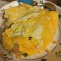 ！なちゃん's cooksnap of when they made 洋食屋さんのふわふわオムライス.