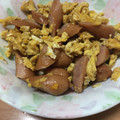 黄金の輝き亭's cooksnap of when they made 簡単！ふわふわ卵とウインナー炒め♪.