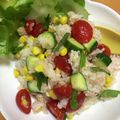 ましゅ田ましゅー's cooksnap of when they made 残りごはんでも♪イタリアンなライスサラダ.