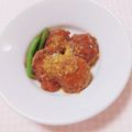 まあまま☆0403's cooksnap of when they made お子様に♡トマトソースの小さなハンバーグ.