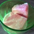 Yokchina's cooksnap of when they made かけるだけ。冷凍スイカ豆乳。.