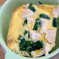 ボブ♪'s cooksnap of when they made 離乳食完了期・にらとささみの親子丼.