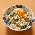 もんしゅしゅ's cooksnap of when they made オクラの白和え☆.