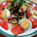 黒子の整備's cooksnap of when they made 豚肉と梅干しときゅうりのさっぱりそうめん.