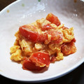 もふもふクロさん's cooksnap of when they made トマトと卵の中華炒め.