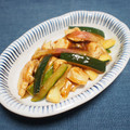 バカリャウ's cooksnap of when they made 豚肉と夏野菜の黒酢炒め.