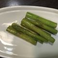 240915's cooksnap of when they made アスパラガスのみそマリネ.