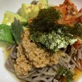 67luna's cooksnap of when they made 簡単♪キムチアボカド納豆の冷やしそば.